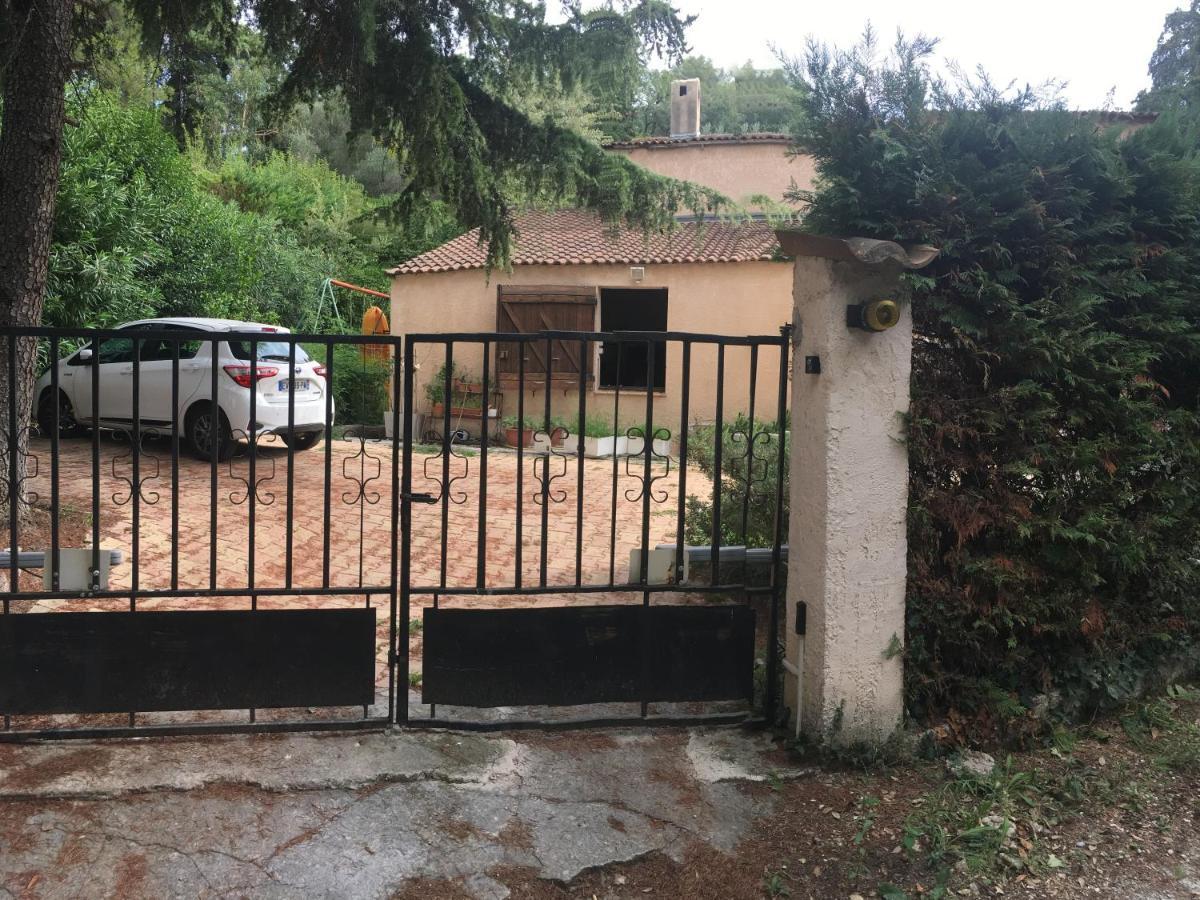 Le Cannet 10Mn Cannes Chambre Independante Etage D'Une Maison Avec Piscine Exterior photo