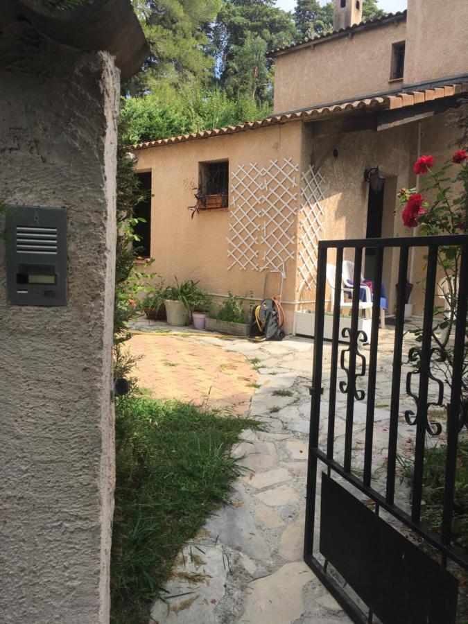 Le Cannet 10Mn Cannes Chambre Independante Etage D'Une Maison Avec Piscine Exterior photo
